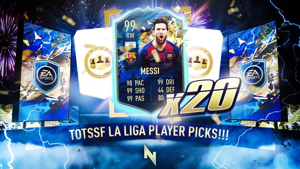 20 x LA LIGA 81+ OVR PLAYER PICK PACKS!!! - FIFA 20 Ultimate Team