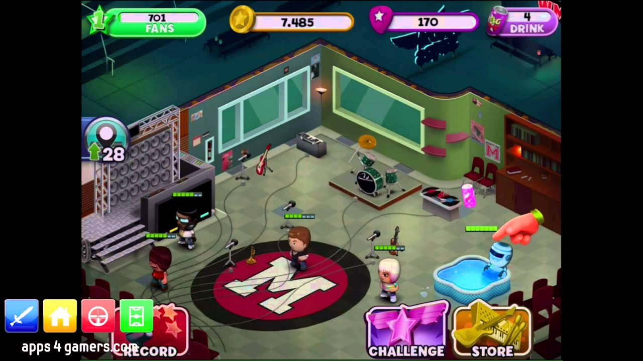 Band Star HD (Android/iOS) Gameplay