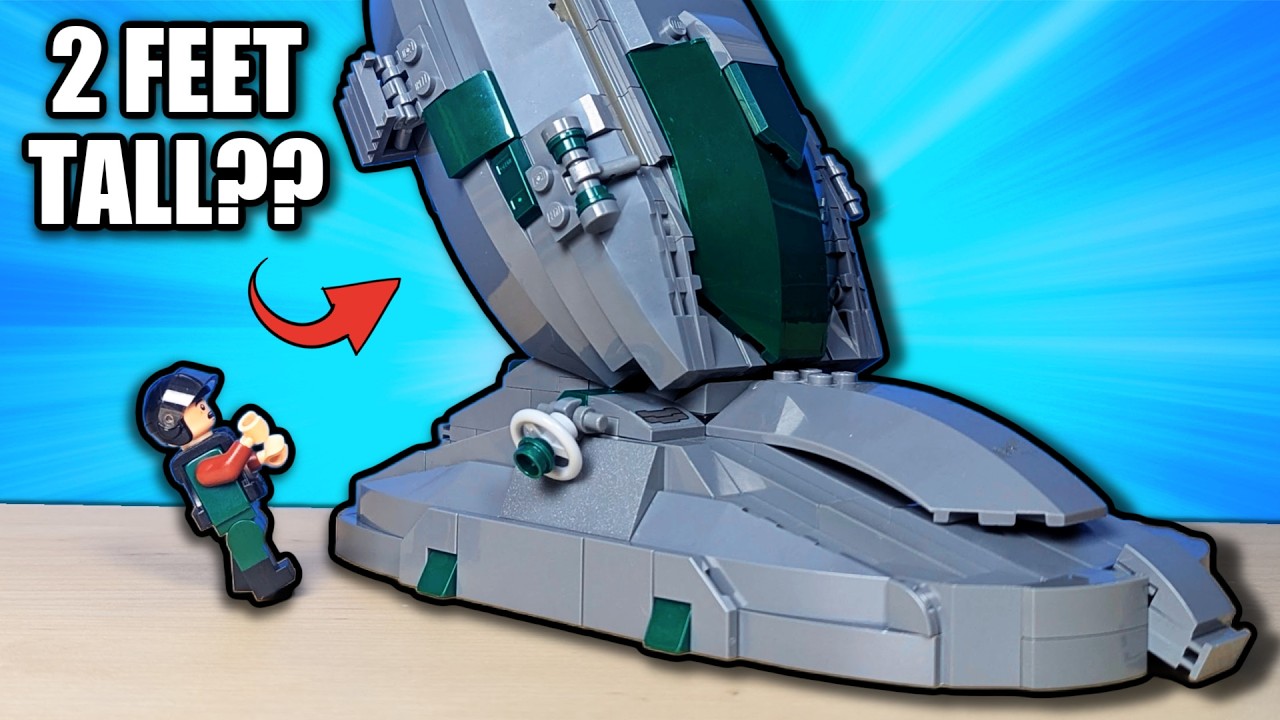 I'm Building The BIGGEST LEGO Mech Possible!