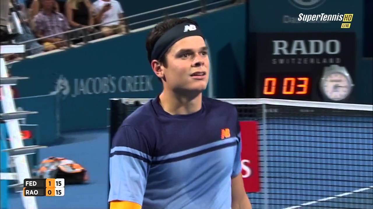 Brisbane 2016 Final Federer Vs Raonic 720 HD