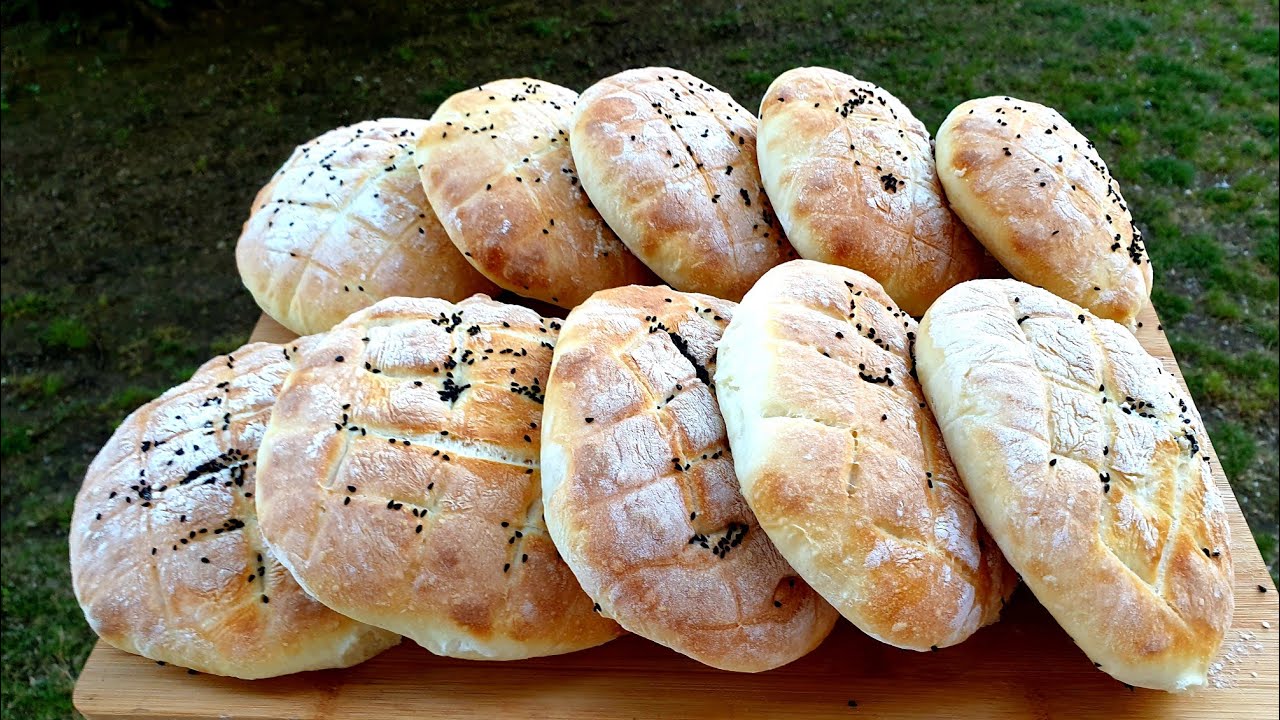 Samuna per Iftar sikur te Furres,te butë pambuk me shije perfekte,👌😋 Kosovo Fladenbrot 😋👌