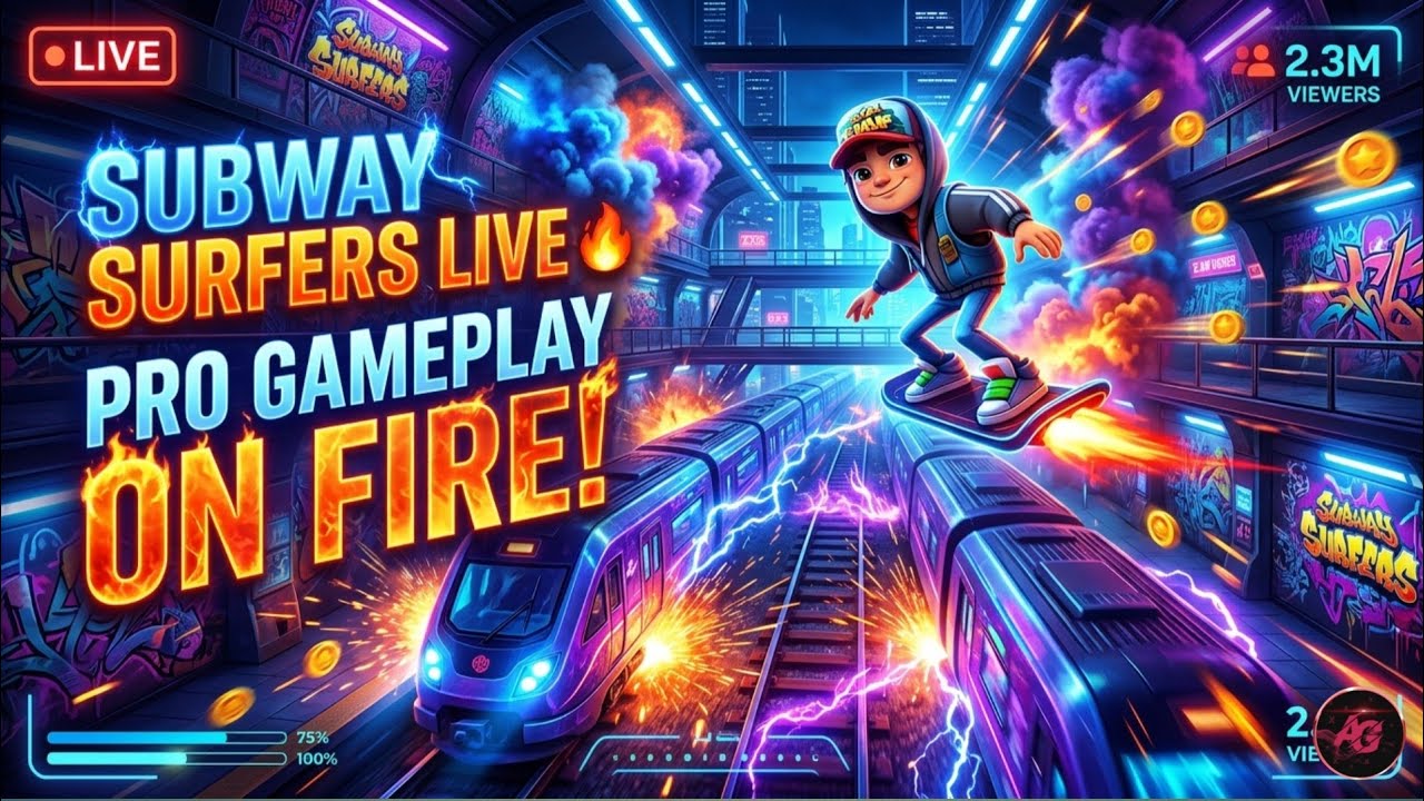 🔴 Subway Surfers Live High Score Run | Non Stop Endless Gameplay 😱🔥