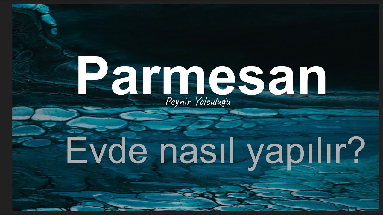 Evde Parmesan Nasıl Yapılır -Teknik bilgi, müthiş lezzet #peynir #parmesan