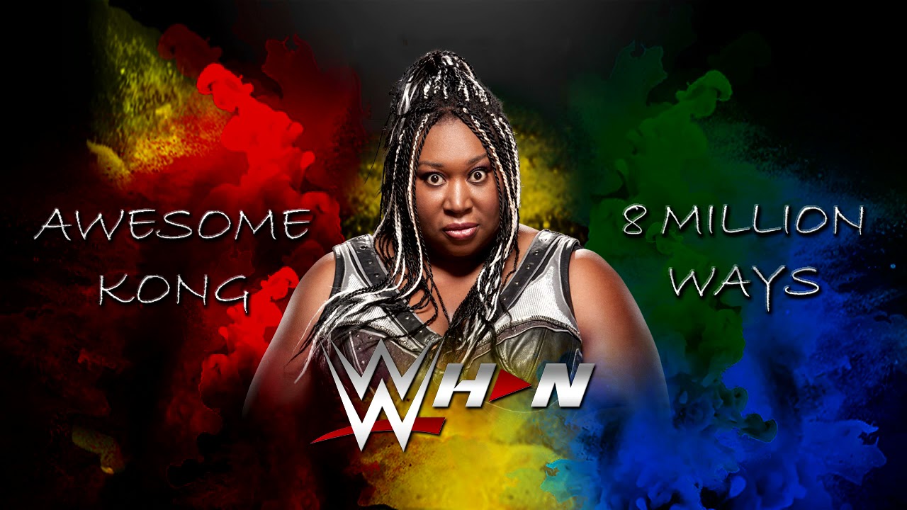 AEW: Awesome Kong - 8 Million Ways [Entrance Theme] + AE (Arena Effects)