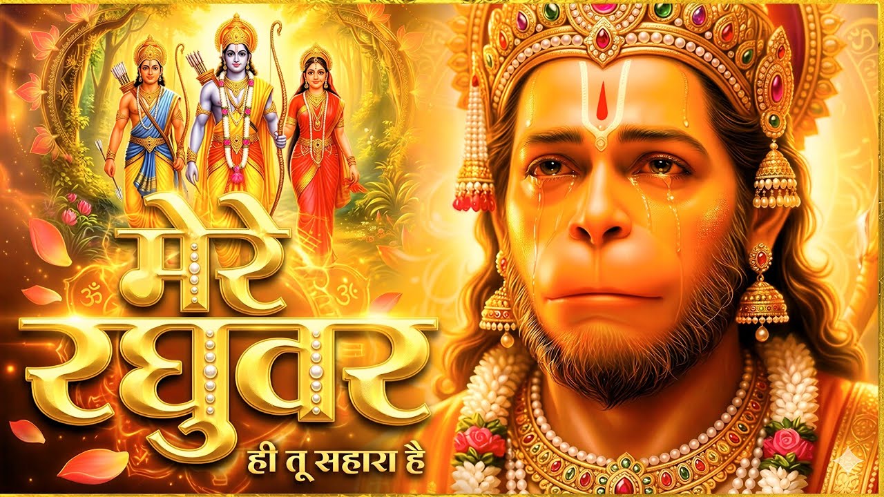 Mere Raghuvar Tu Hi Sahara Hai - RJ Shivam - मेरे रघुवर तू ही सहारा है -Shree Ram Bhajan -New Bhajan