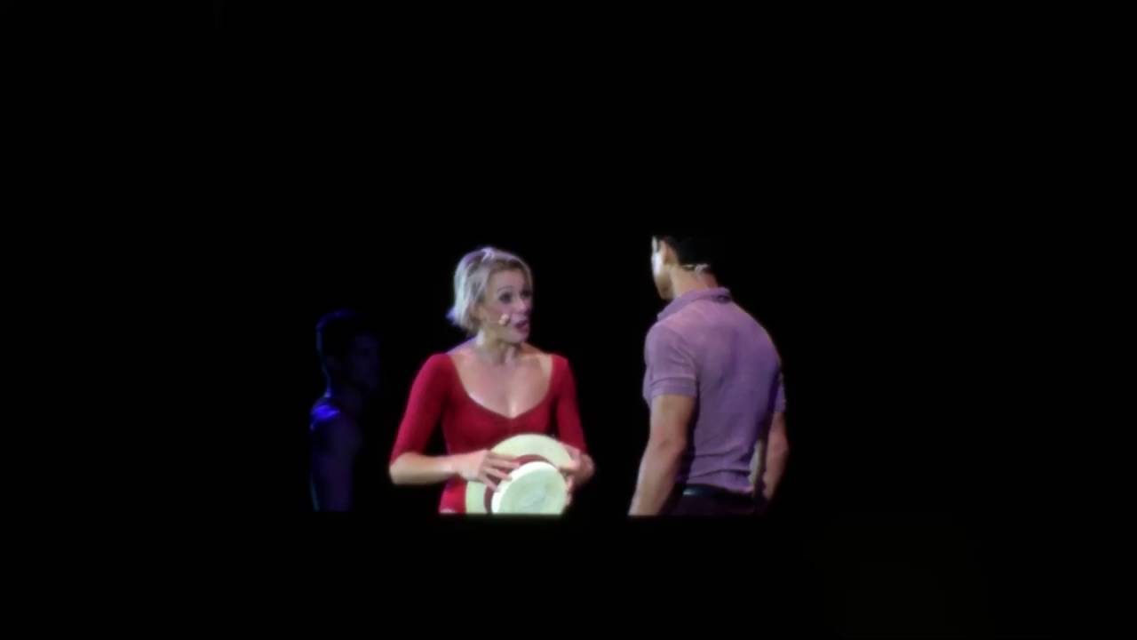 SARAH BOWDEN + MARIO LOPEZ - 'one rehearsal' Cassie and Zach