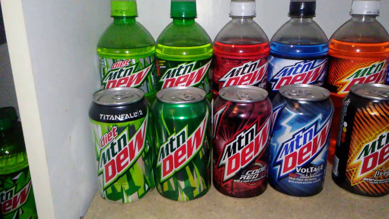 Updated Mountain Dew Collection 2019