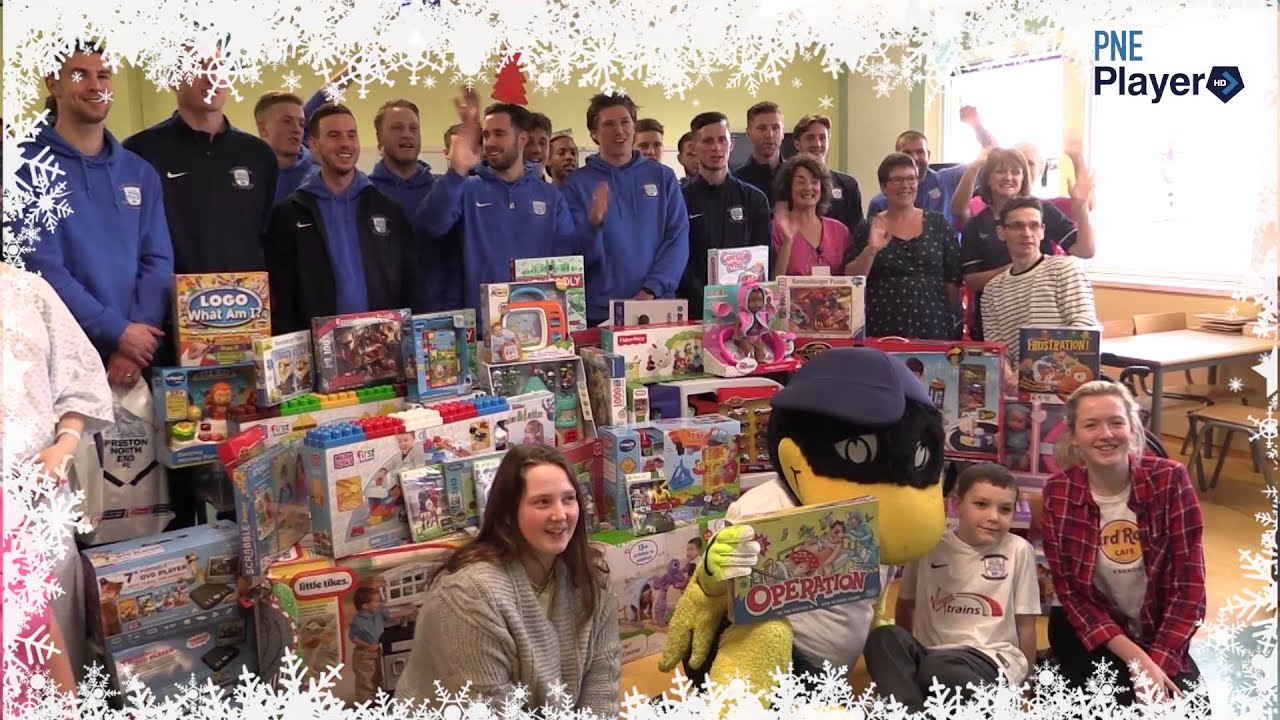 Preston North End Visit Royal Preston Hospital