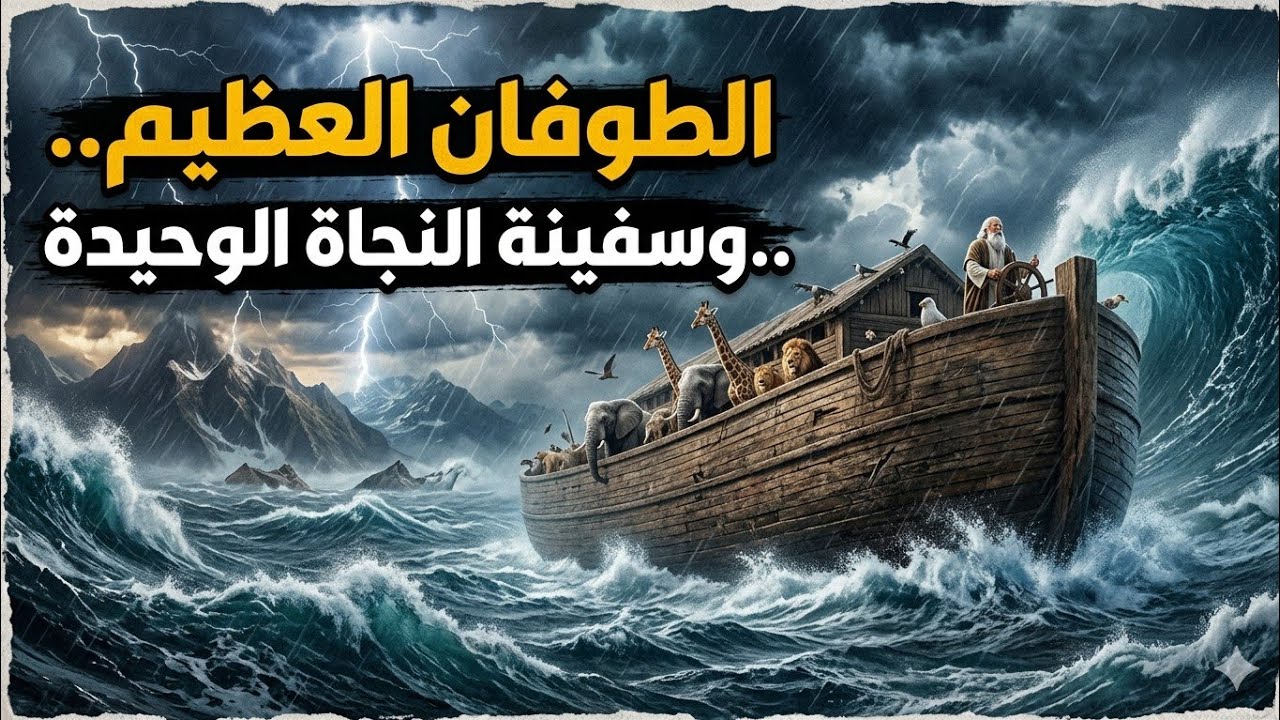 الطوفان العظيم وسفينة المجاة الوحيدة - The Great Flood and the Only Ark of Salvation