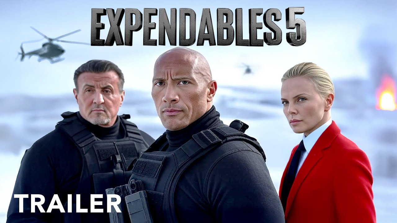 &laquo;Неудержимые 5&raquo; &mdash; трейлер | Дуэйн Джонсон, Сильвестр Сталлоне, Шарлиз | Трейлеры к фильму 2025
