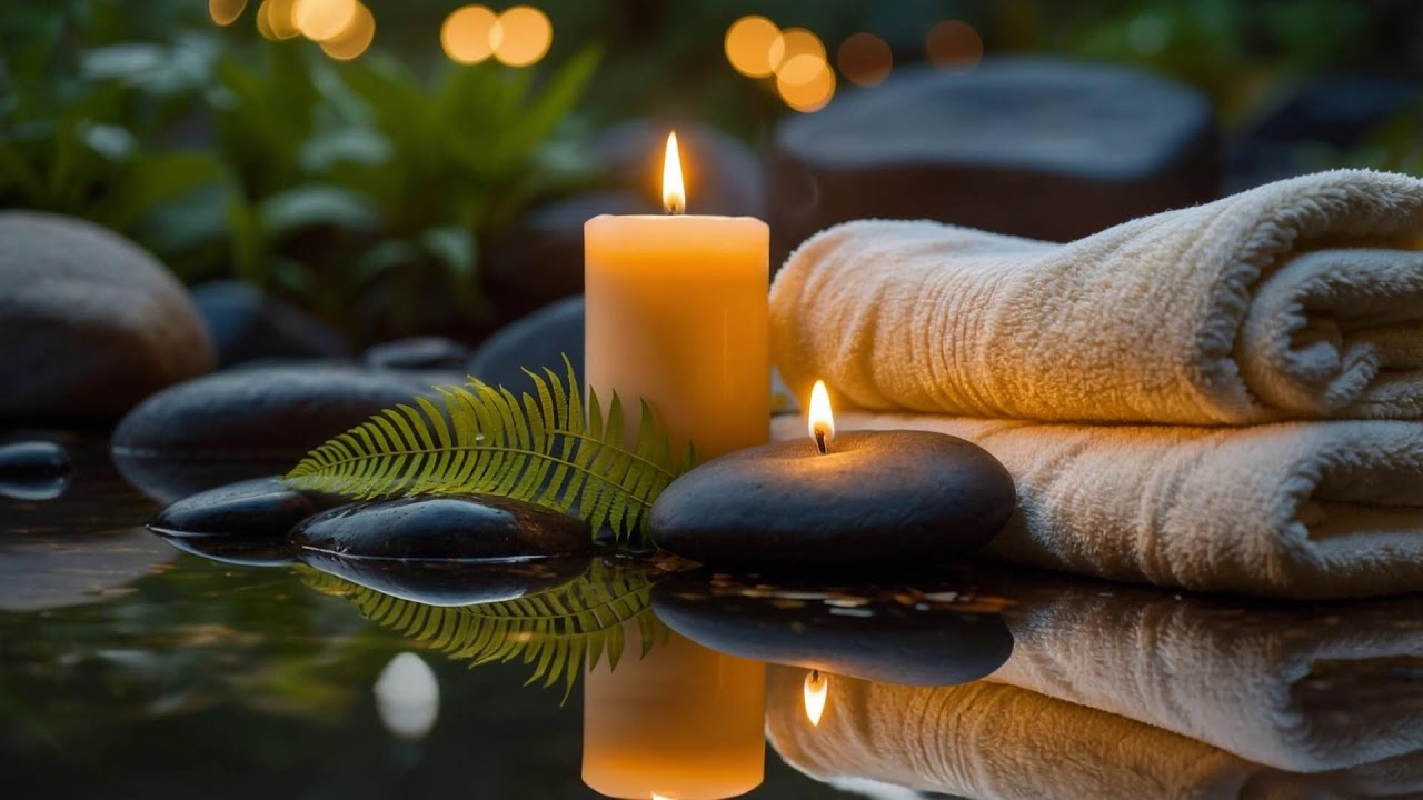 Relaxing Spa Magic 🌼 Stress Relief & Soothing Piano Melodies, Calm piano music
