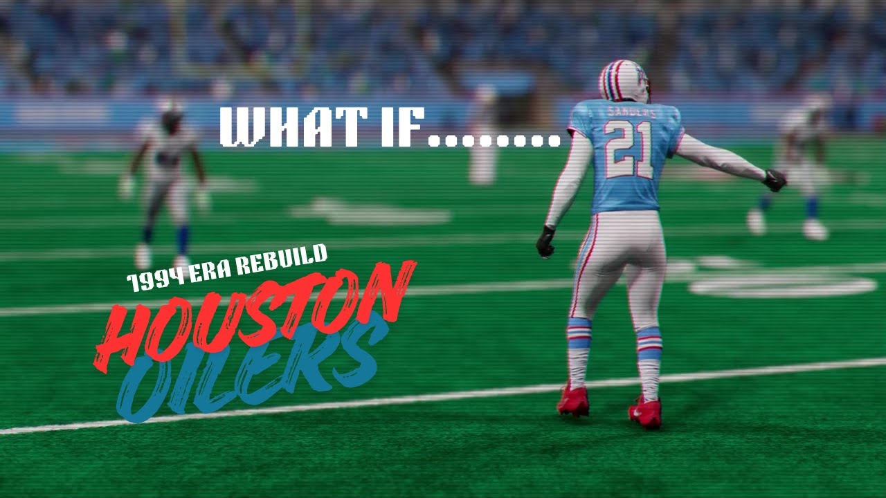 1994 (Houston Oilers Rebuild ) madden modding community MOD