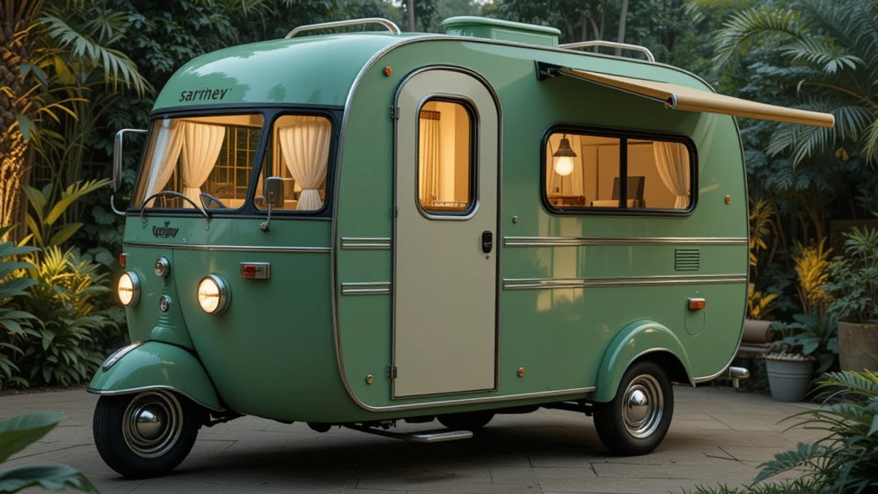 🔥Forget Traditional RVs! This 3-Wheel Camper is INSANE!😱