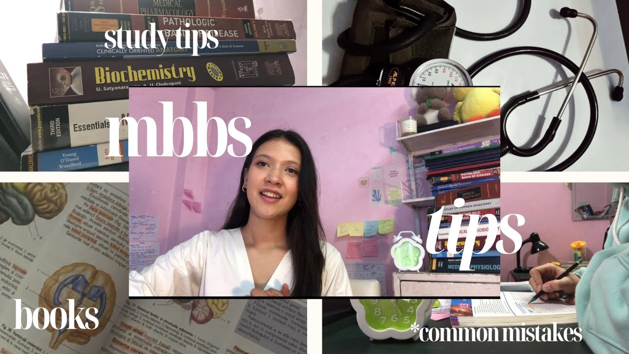 Books To Read In 1st Year MBBS📚 - resources and study tips *REALISTIC & HONEST REVIEW