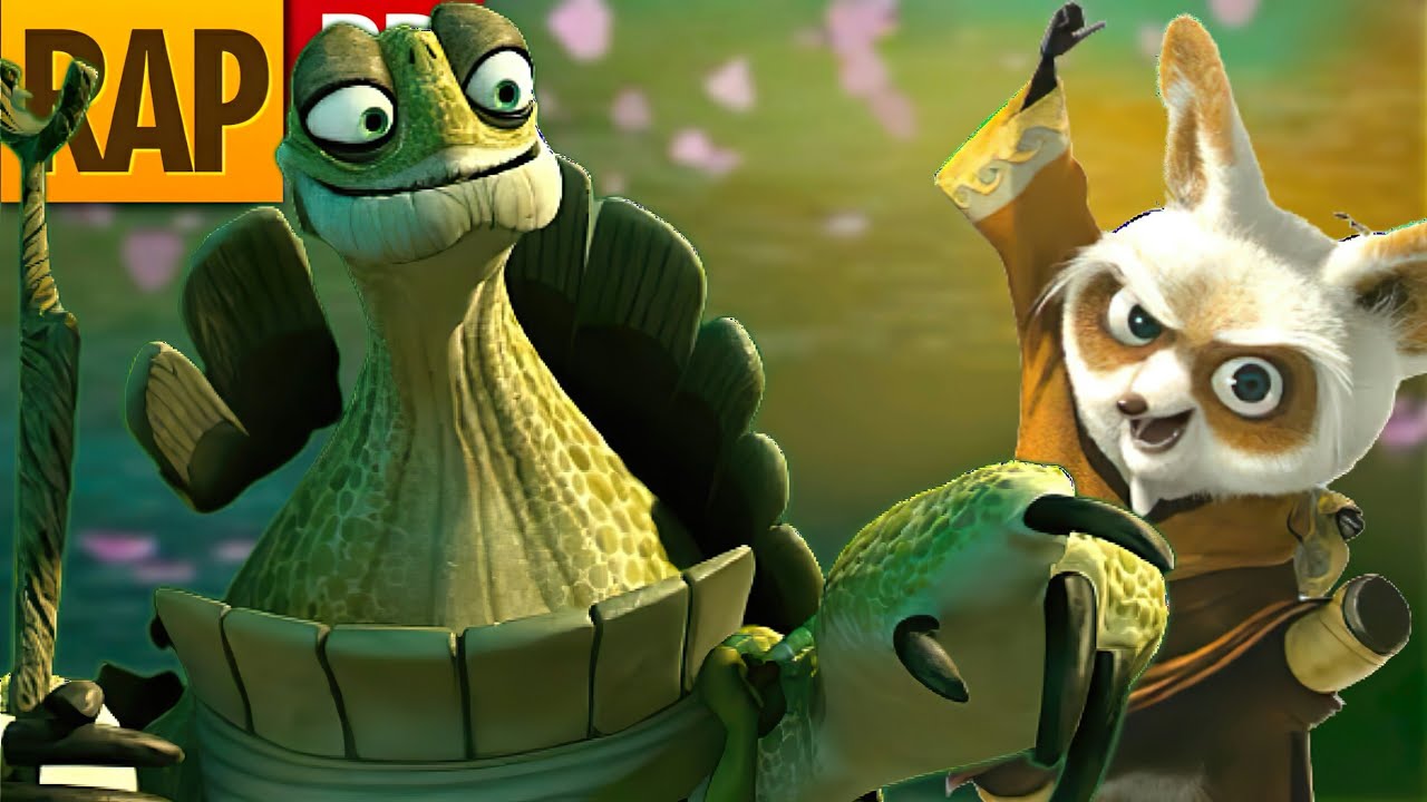 RAP DO OOGWAY E SHIFU  ►KUNG FU PANDA◄ MESTRES DO KUNG_FU  | RAP TRIBUTO GODSPEED 42  ♫