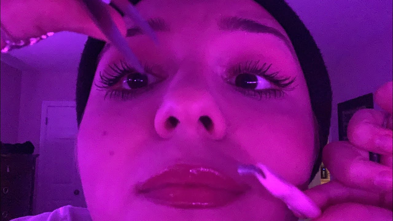 POV scraping cement off your face | chaotic | up-close whispering | ASMR
