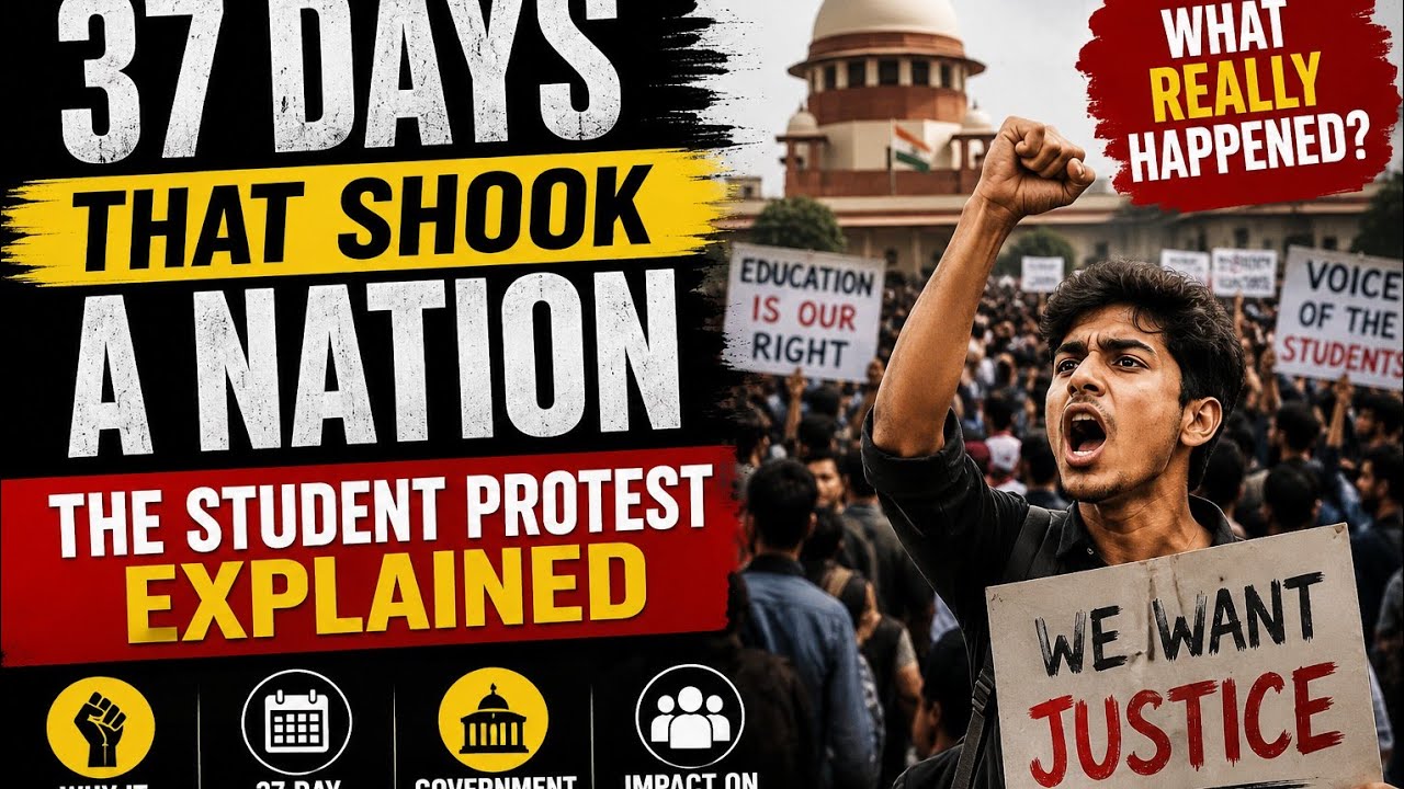 37 Days That Shook a Nation | The Student Protest Explained in Simple Words#youtubeshorts#youtube