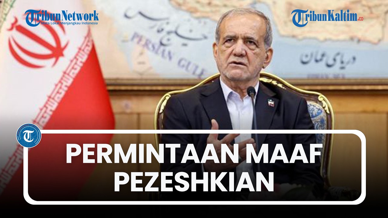 Permintaan Maaf Pezeshkian ke Negara Tetangga Iran, Singgung Kehilangan Pemimpin