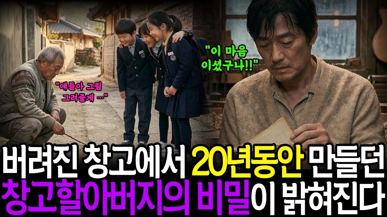 창고 할아버지의 20년 비밀..아무도 몰랐던 그것의 정체가 밝혀지는데..| 감동사연 | 노후사연 | 가족갈등 | 반전사연 | 시니어 | 오디오북