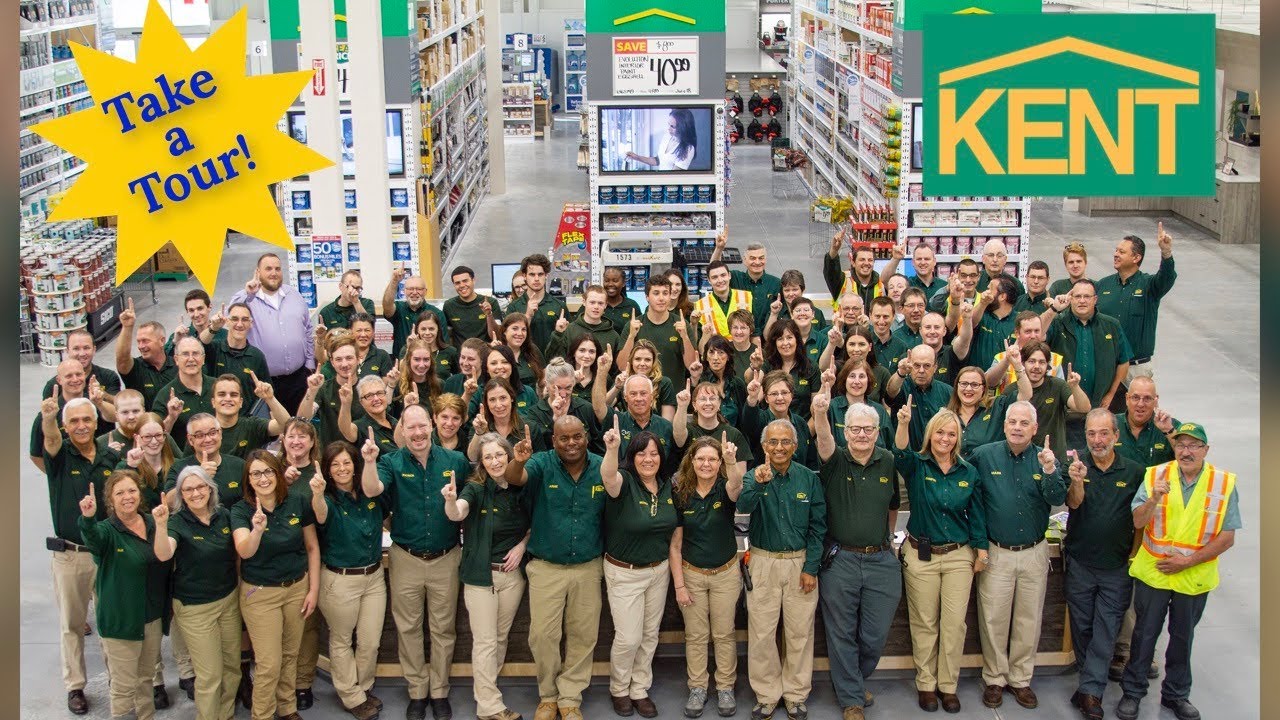 Newest and Biggest KENT Home Improvement Box Store in Canada