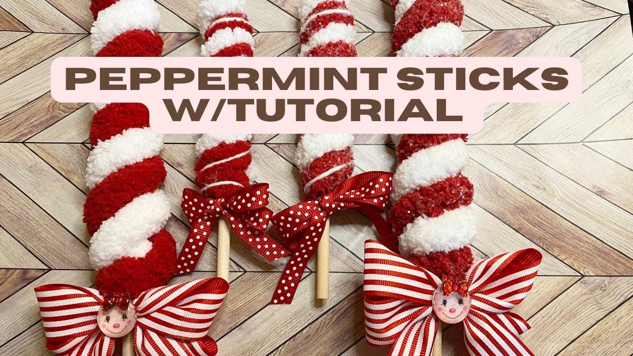 Peppermint Lollipop Gingerbread Ornaments & Decor w/Tutorial  Easy & Fast| #satmornmakes