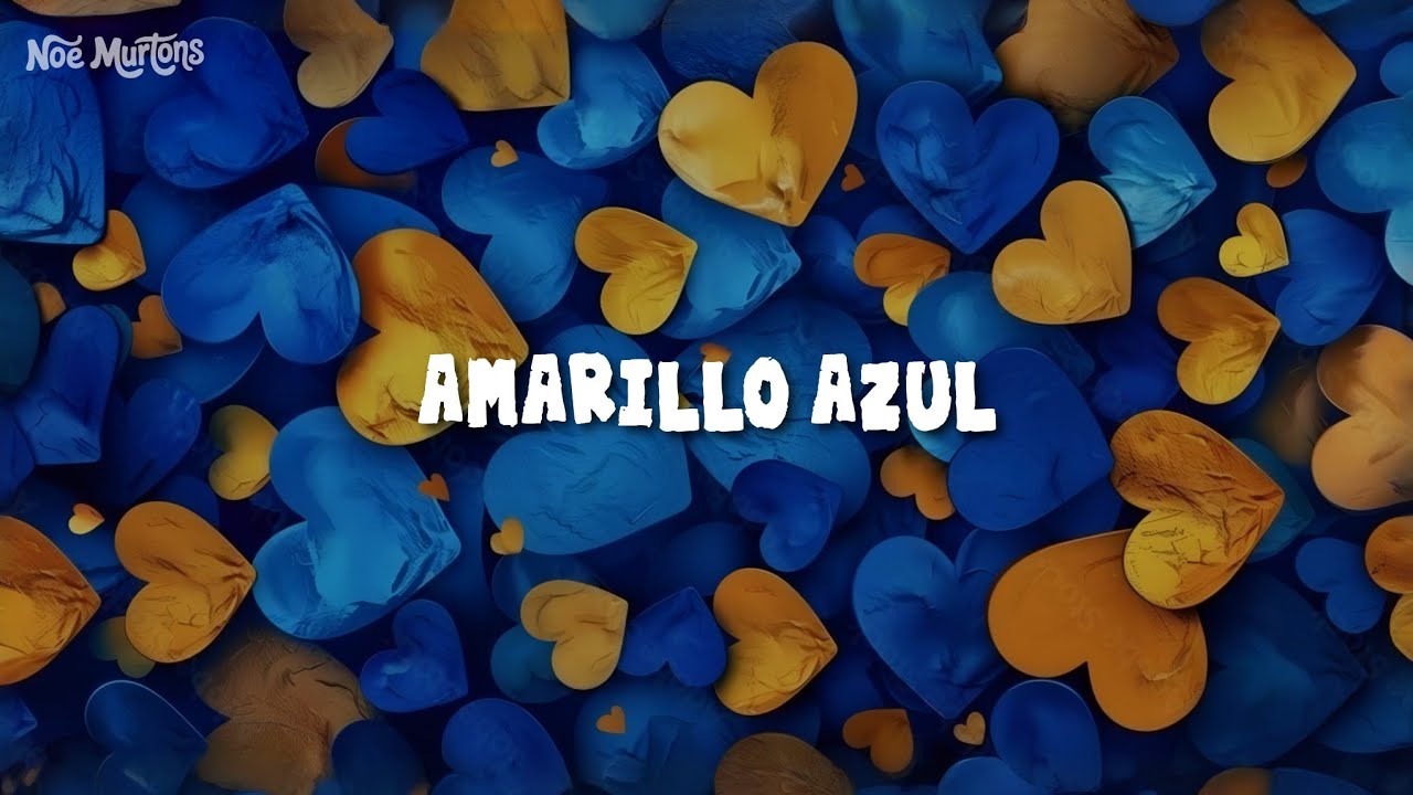 Amarillo Azul &bull; Thal&iacute;a [Letra]