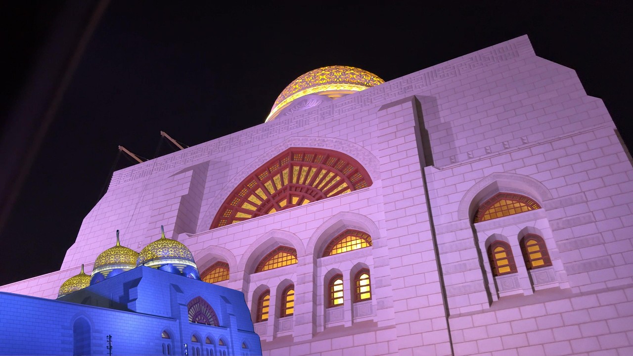 Exploring Oman’s Most Beautiful Architecture | mosque #travel #mosque #ramadan