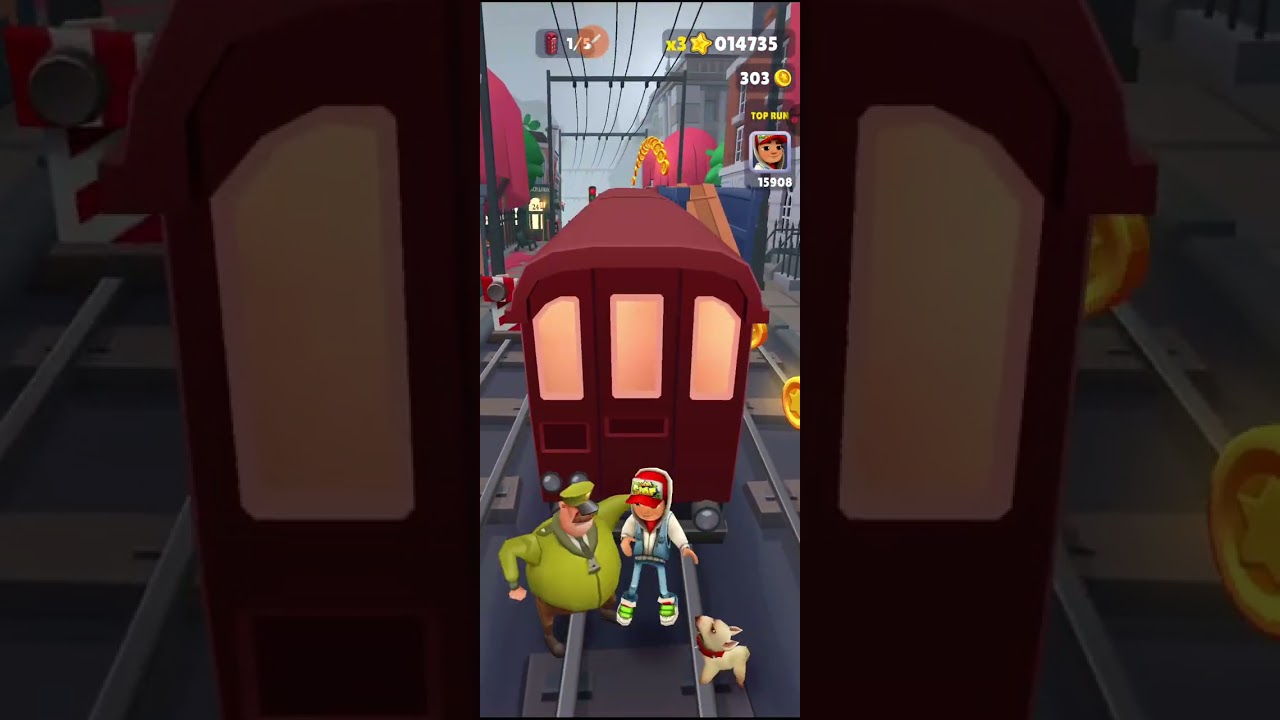 Jogando Subway Surfers com meu primo #subwaysurfers #divertido