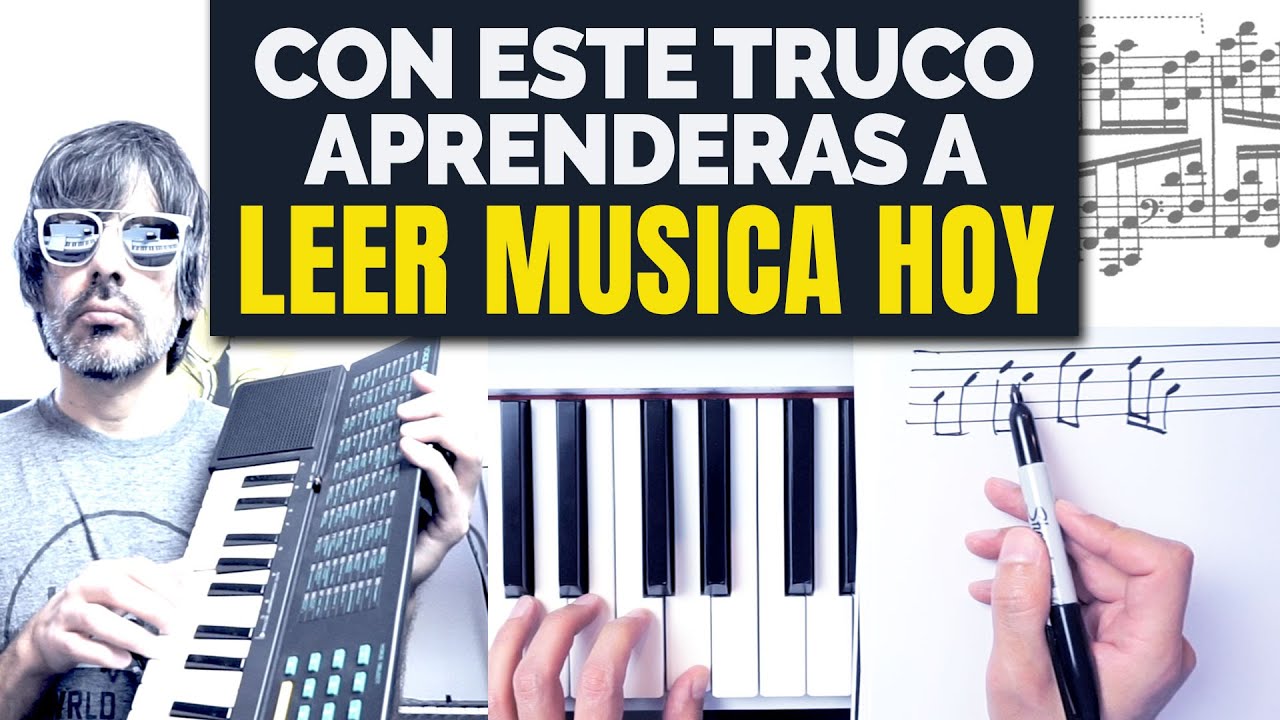 El Truco de Cómo Leer Música Fácil y Rápido - Cómo Leer Partituras en Un Día Fácil