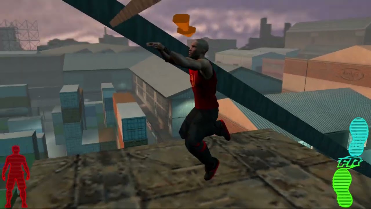 Free Running (PS2) - Top of the Crane in 00:32.57