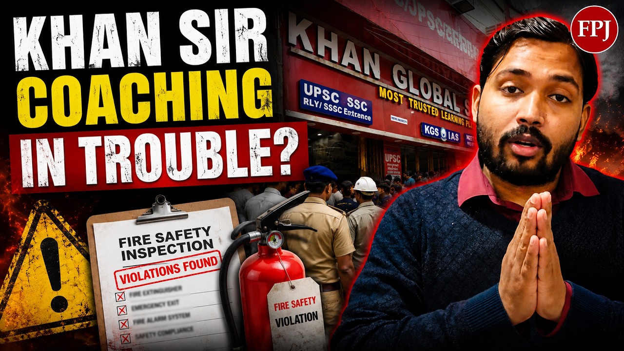Another Trouble for Khan Sir? Fire Safety Inspection Reveals Major Violations
