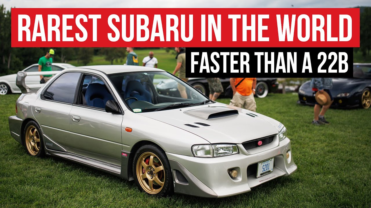 1 of 87 In The World: The WRX STI S201 Is The Fastest GC8 Ever Produced