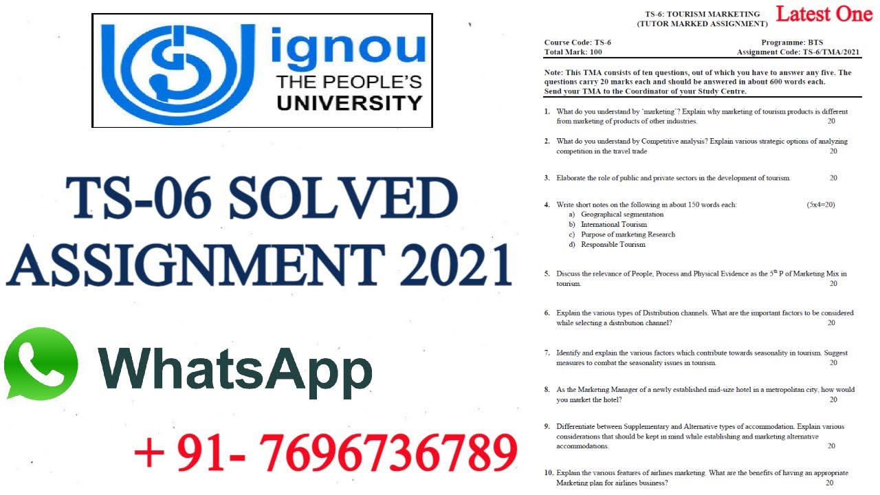 TS-06 SOLVED ASSIGNMENT NEW (2021) II BTS COURSE ASSIGNMENT
