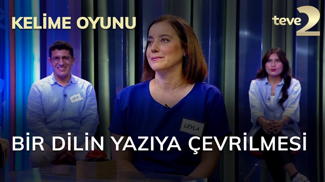 Kelime Oyunu: Bir dilin yazıya çevrilmesi