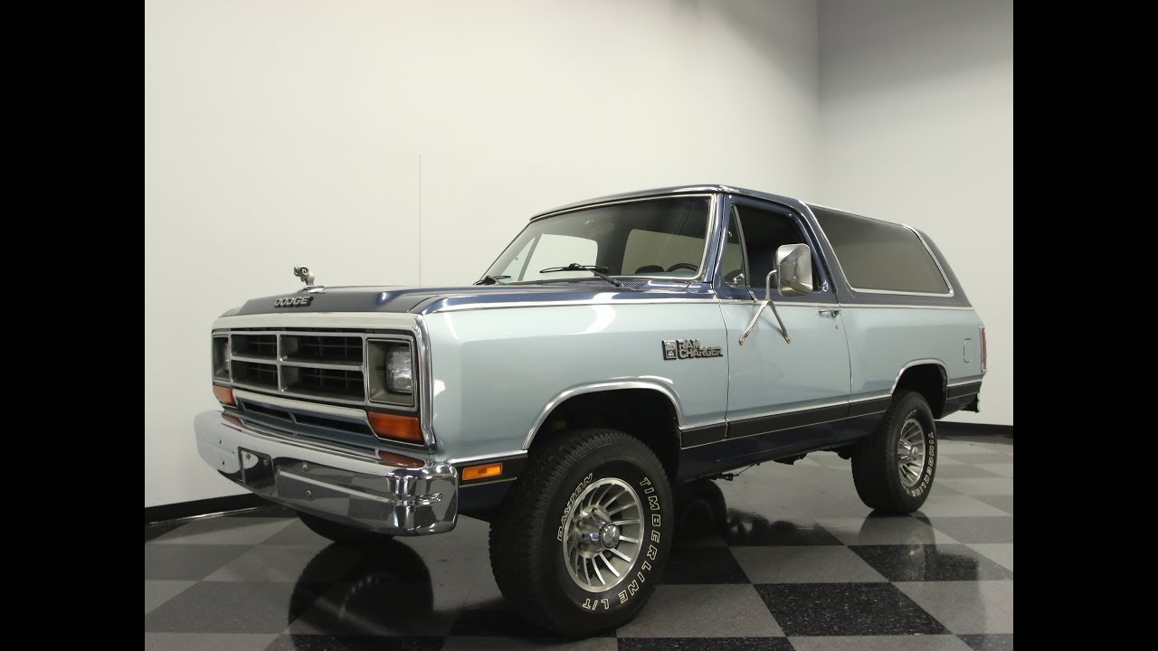 991 TPA 1987 Dodge Ramcharger LE 150