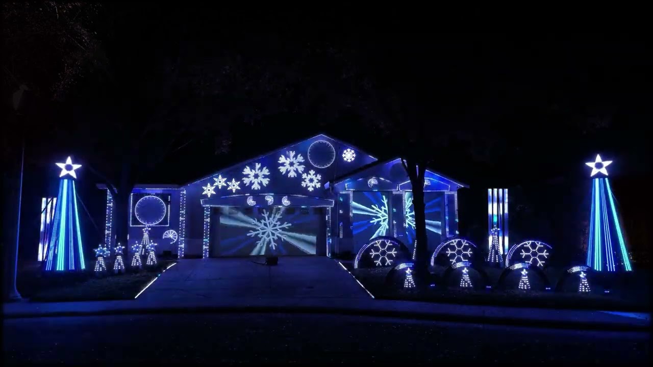 Wizards in Winter - Trans-Siberian Orchestra - Christmas Light Show 2023
