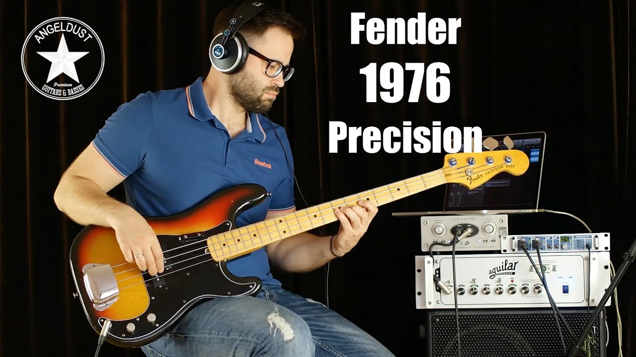 Fender Precision 1976 Vintage | fb.com/angeldust.guitars Bass review