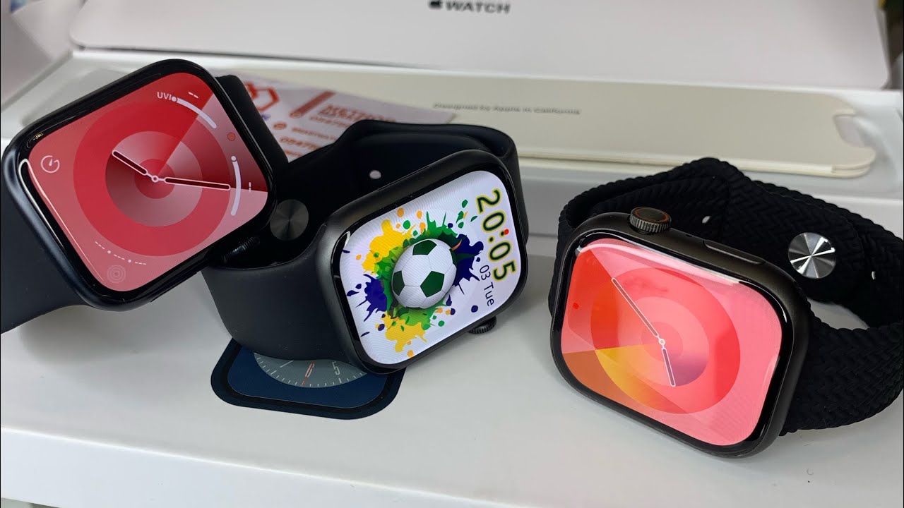 Original Apple Watch Series 9 Vs. HK9 Pro Max Plus Smartwatch #series9