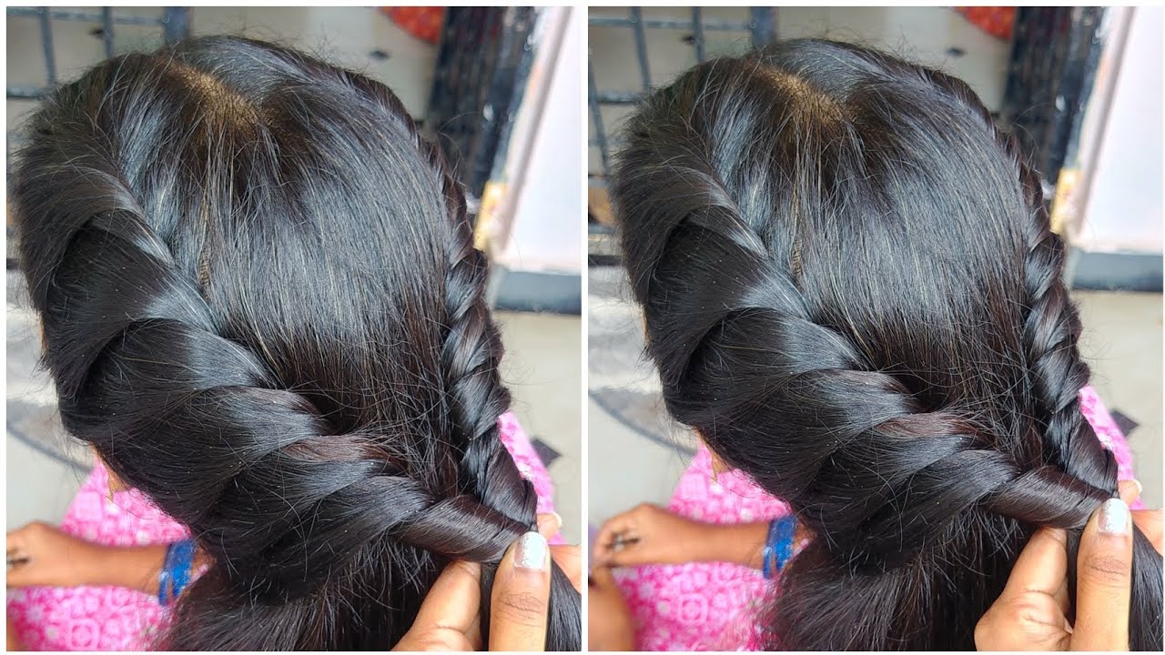 Very Easy Unique Hairstyle For girls_ Most Amazing Hairstyle Tutorial_ Stylish Hairstyle #hairstyle