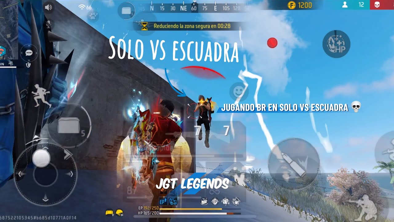 Free Fire BR 1vs4 pt.1🔥