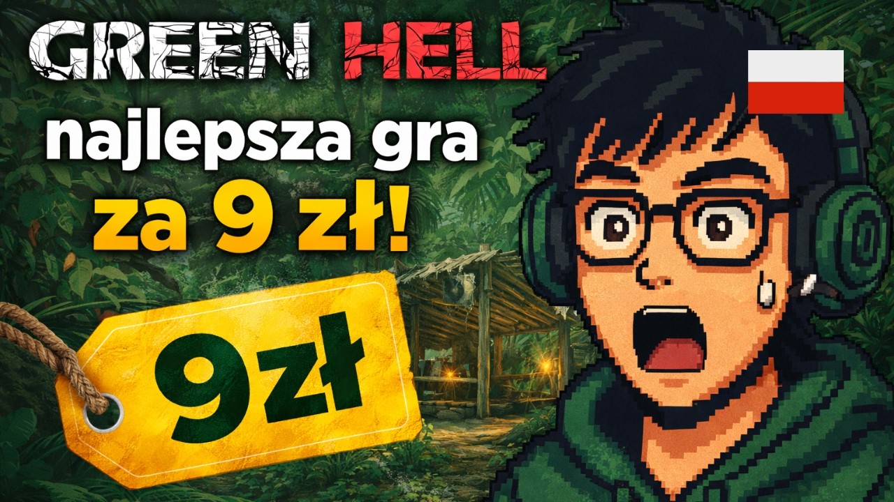 Green Hell PL odc.1 | Najlepsza gra na steam za 9 zł