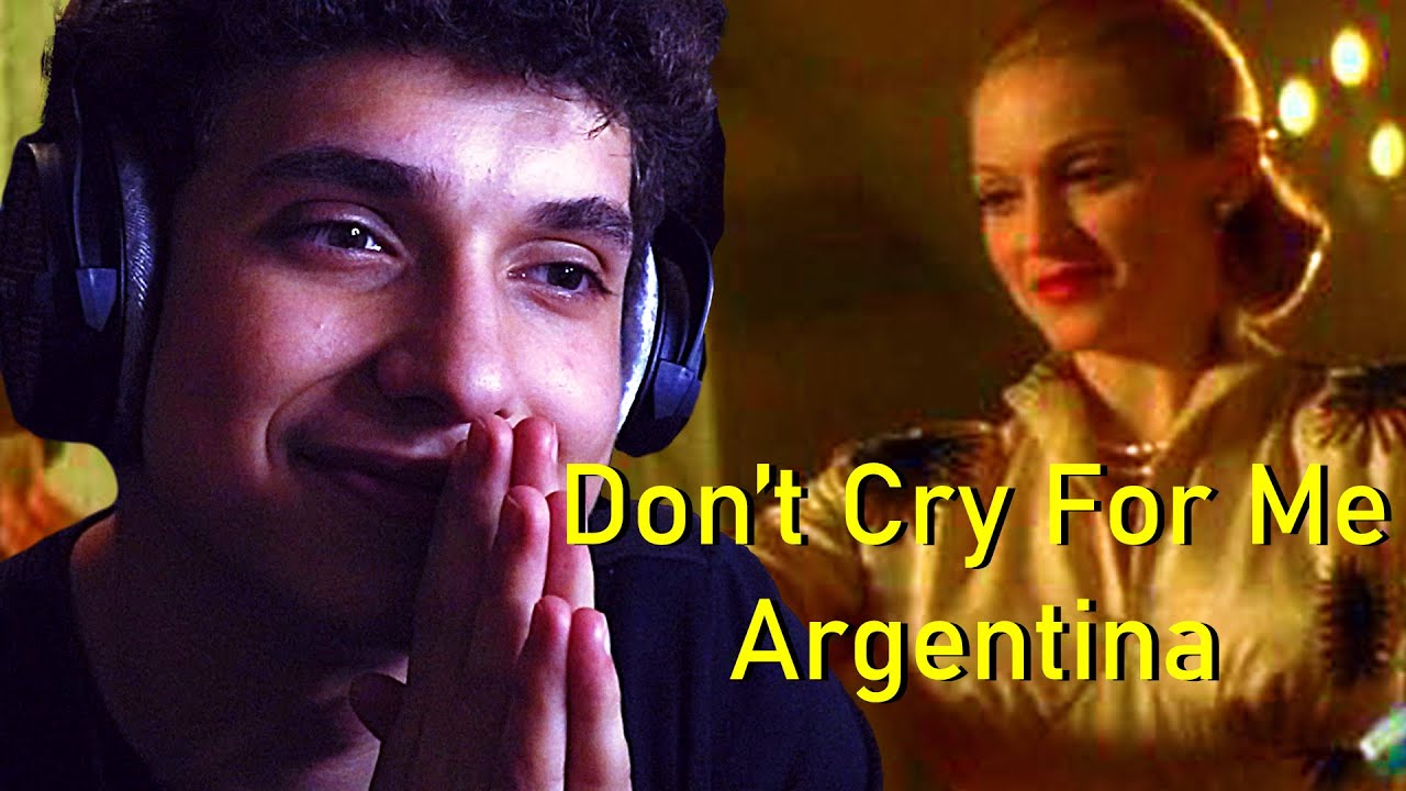 VI3ION Reacts To Madonna - Don't Cry For Me Argentina (Official Music Video)