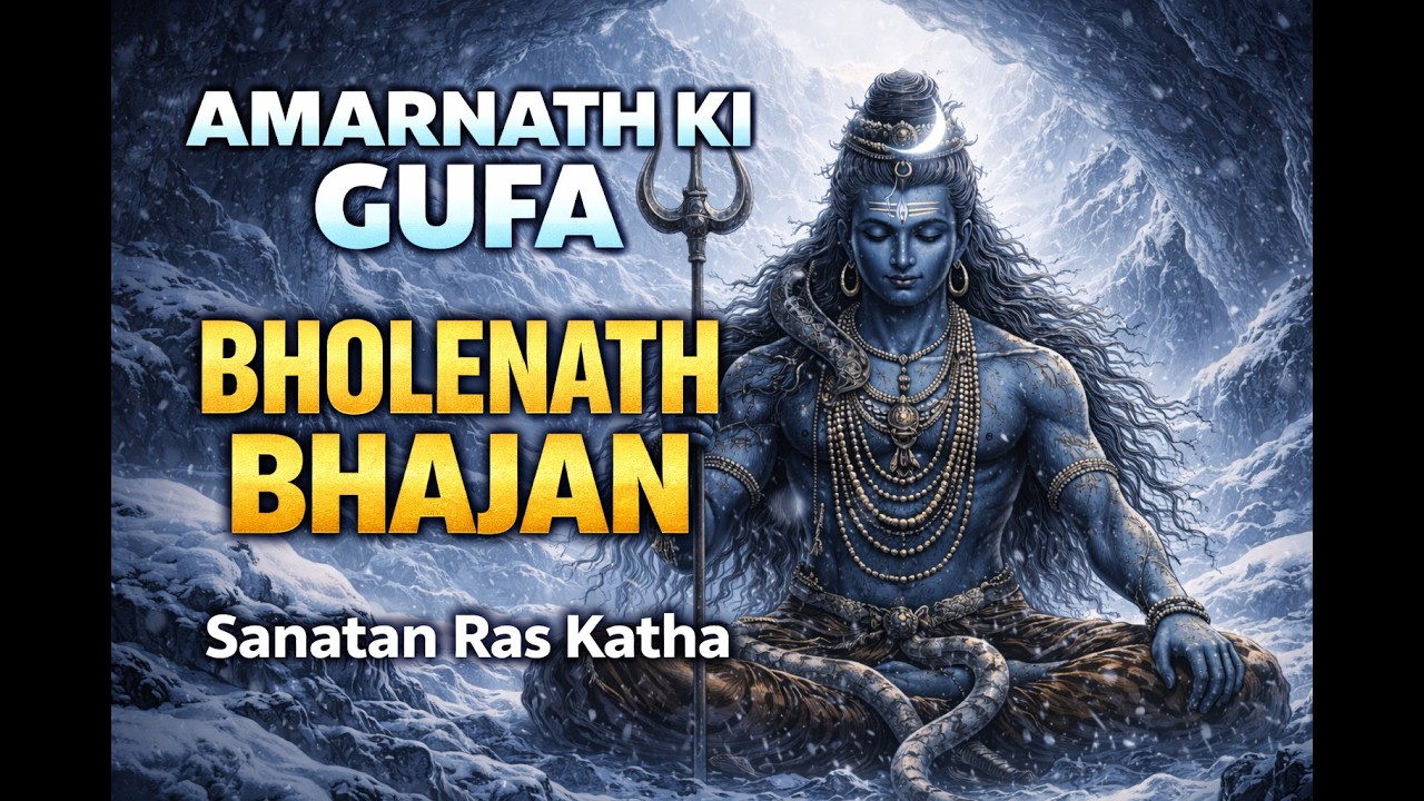 Amarnath Shiv Bhajan 2026 | Bholenath Devotional Song | Har Har Mahadev | Sanatan Ras Katha