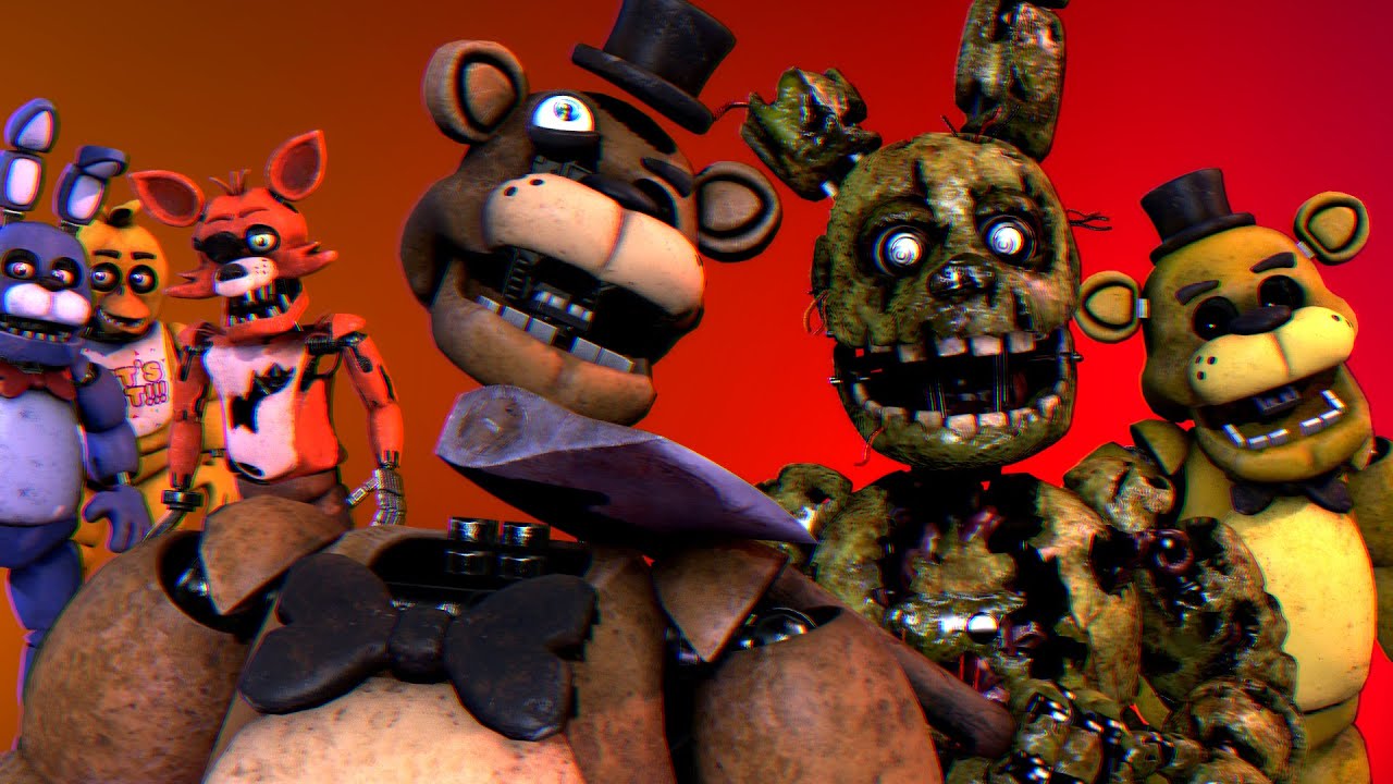 Afton's Revenge | Springtrap Destroys The Animatronics Once And For All! [Part 1]