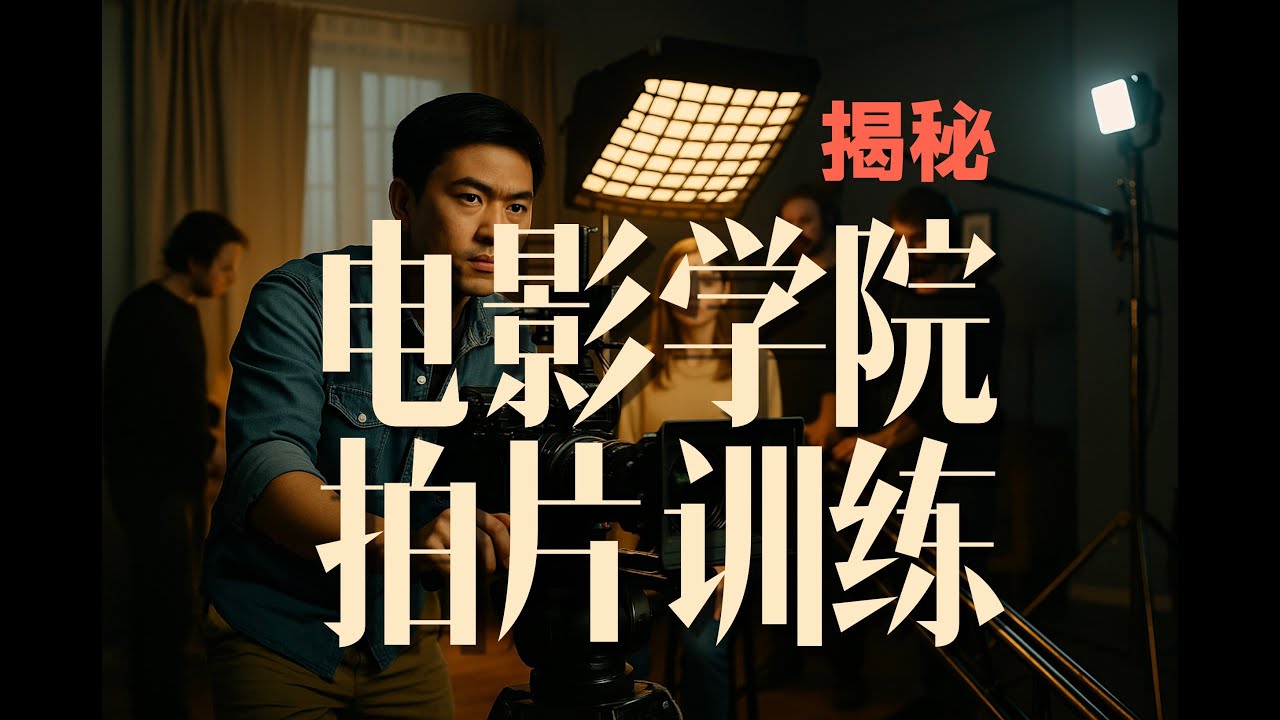 电影学院导演的成长路线曝光：每一阶段拍什么？怎么练？