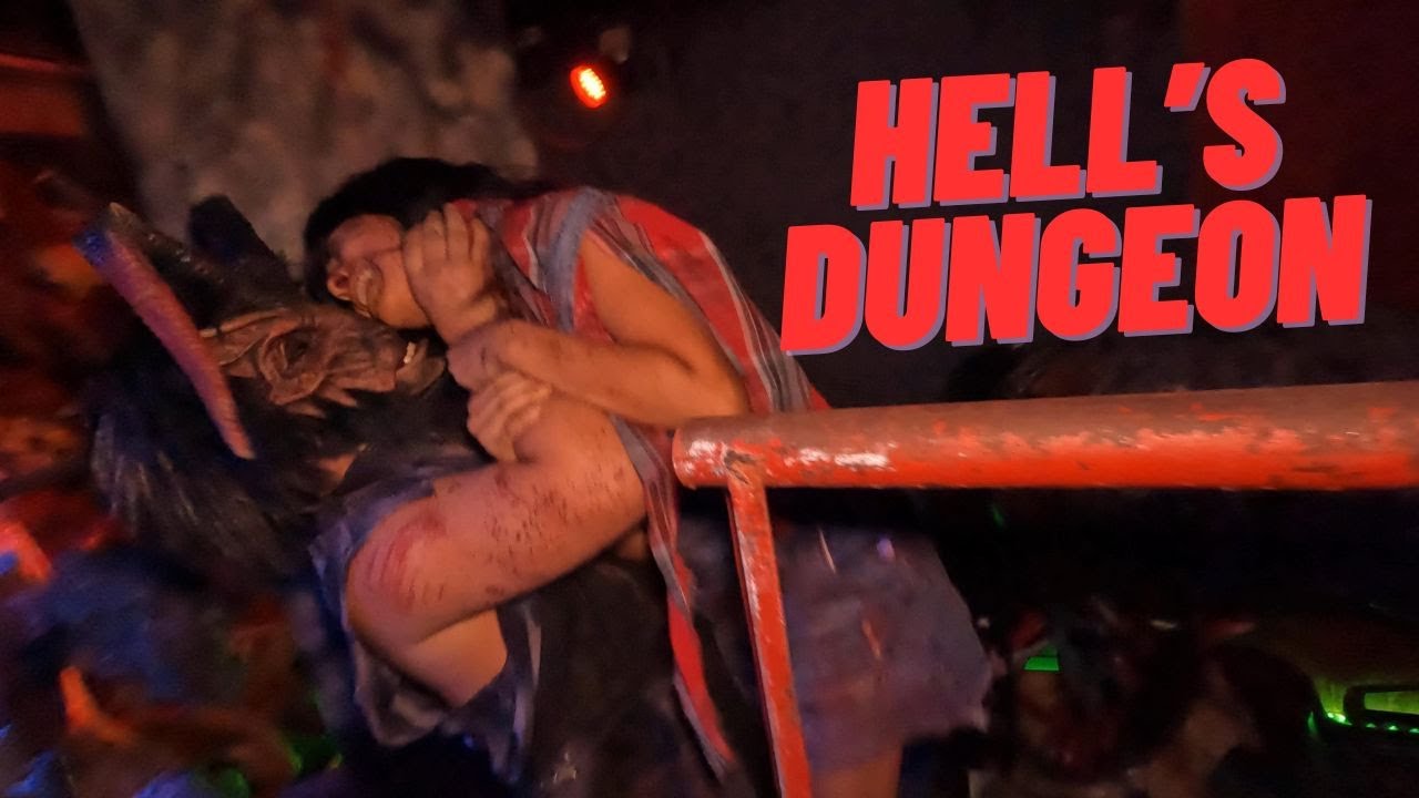 30 Minutes in HELL! | Hell's Dungeon Halloween Haunted House | Destination: Dayton Ohio