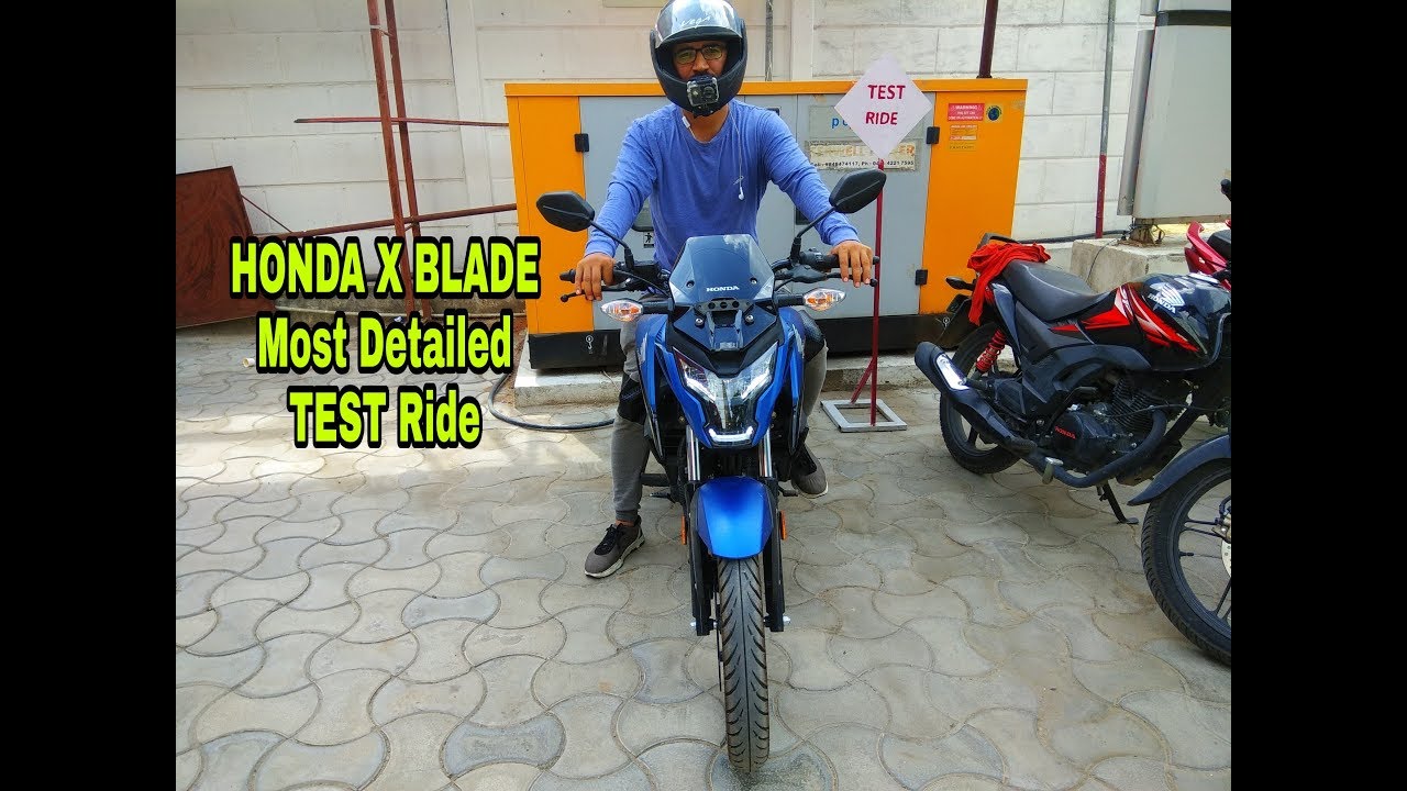 NEW Honda X Blade Test Ride Review| 0-60kmph Time|