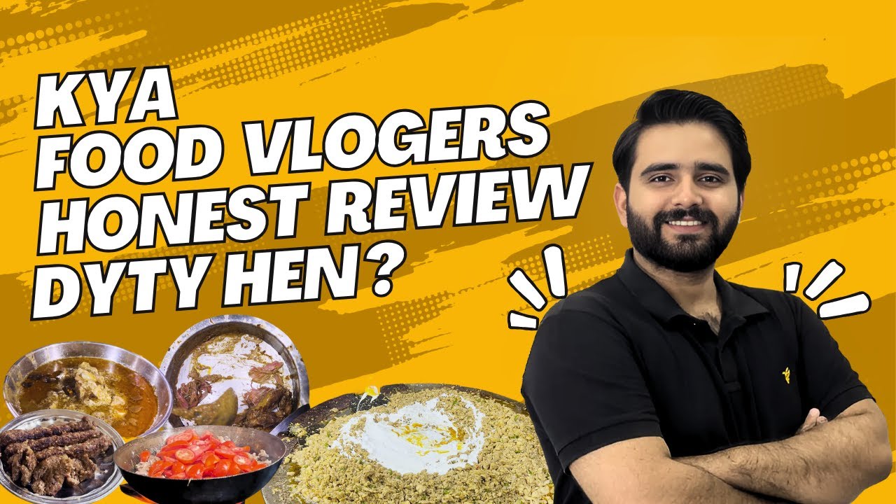 FOOD VLOGERS IN PAKISTAN | Do food vloggers give honest reviews? #foodvlog #foodies #foodvlogger