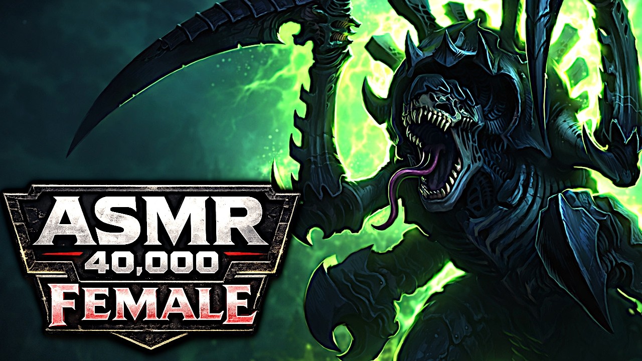 How Tyranids Devour Worlds (Whispered ASMR) | Warhammer 40K for Sleep