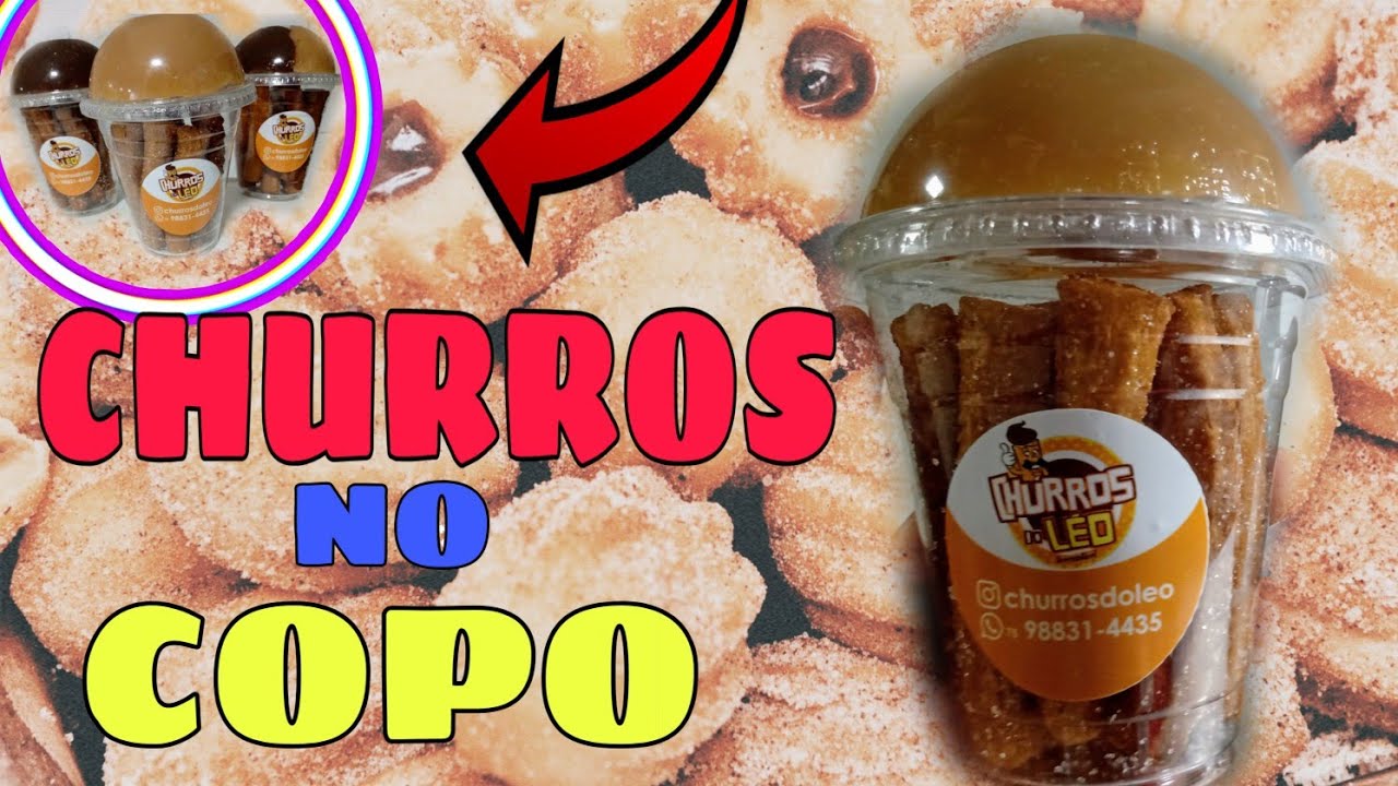CHURROS NO COPO ( GANHE DINHEIRO )